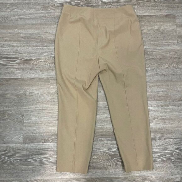 Talbots Hollywood Pants in Tan sz 12 Petite - Picture 3 of 10